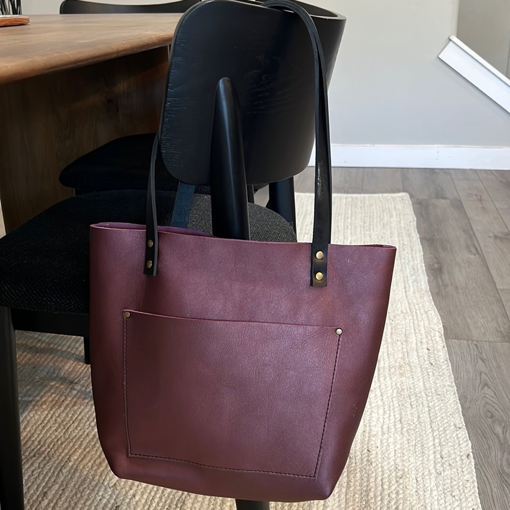 Portland Leather Disco tote